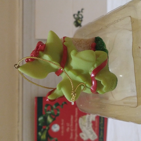 Vintage 2000 "All Wrapped Up" Pocket Dragons Real Musgrave With Ornament - NIB - Picture 4 of 5